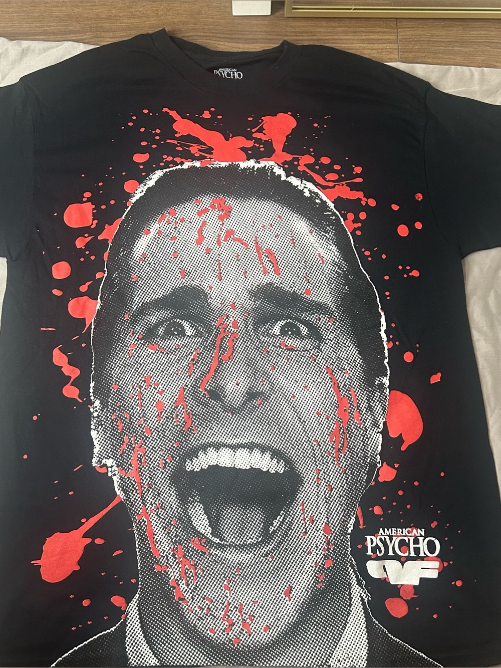 Personal Fears x American Psycho Blood Black T-Shirt